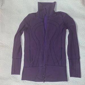 Lululemon long sleeved full front zip jacket